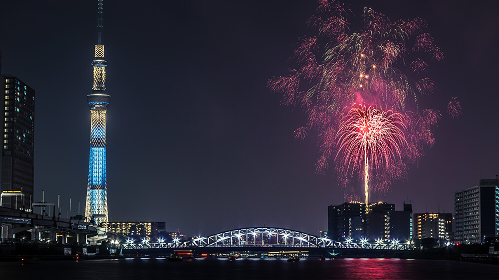 隅田川花火大会 観覧クルーズ 東京都観光汽船 Tokyo Cruise